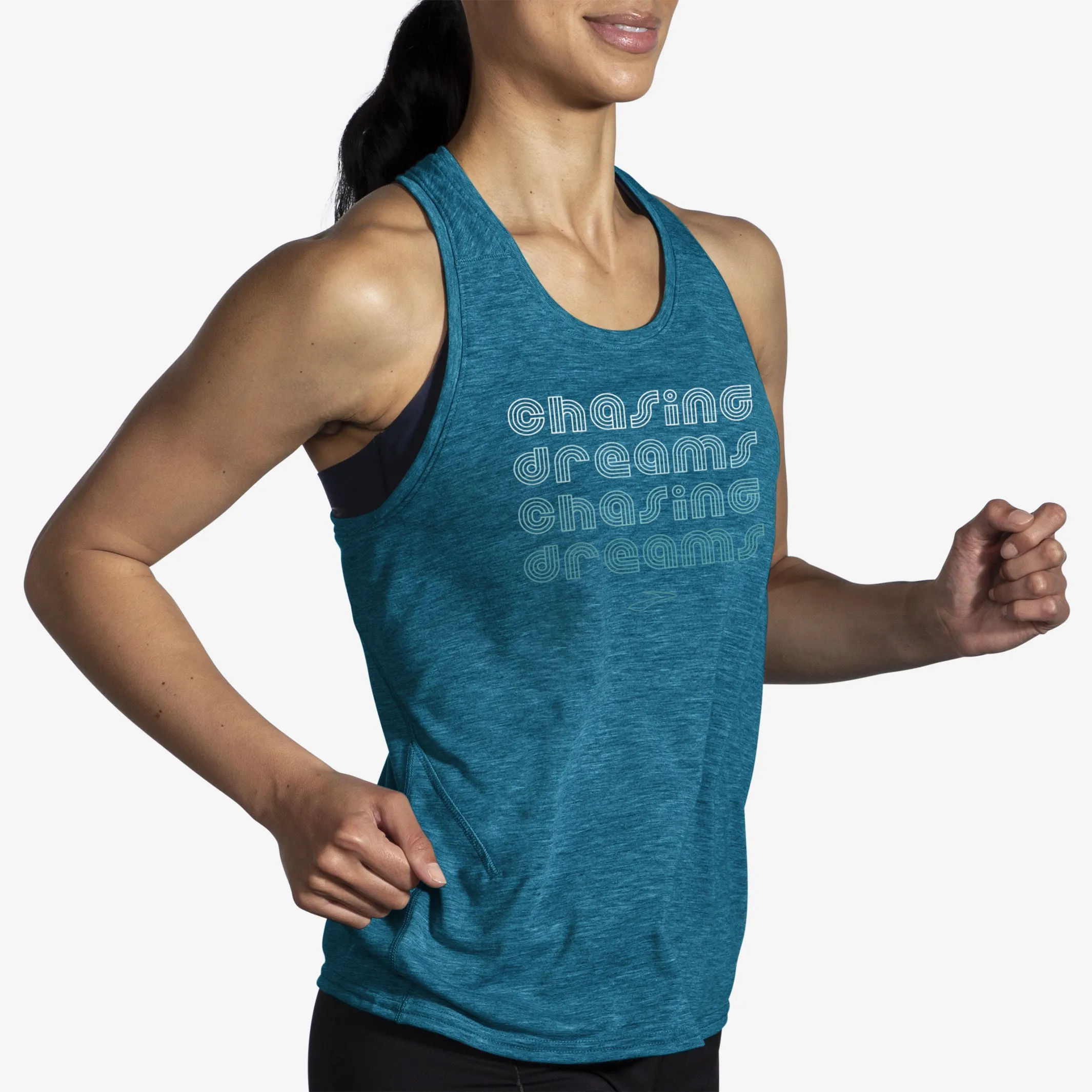 Brooks - Distance Tank 2.0 - Femme