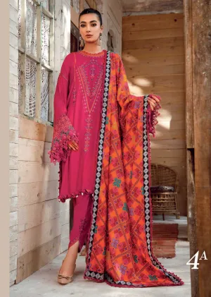 BSL-1604-A - Unstitched -  Maria.B Winter Shawl Collection 2022