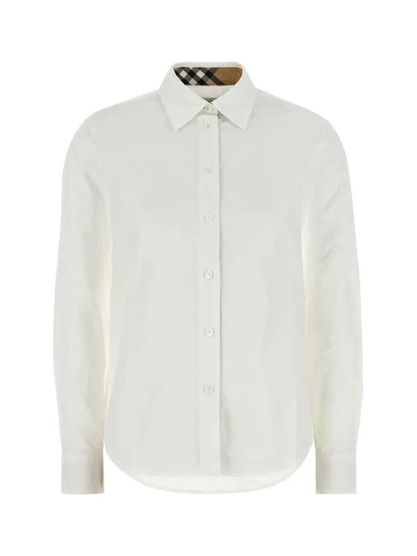 Burberry White Shirts & Blouses