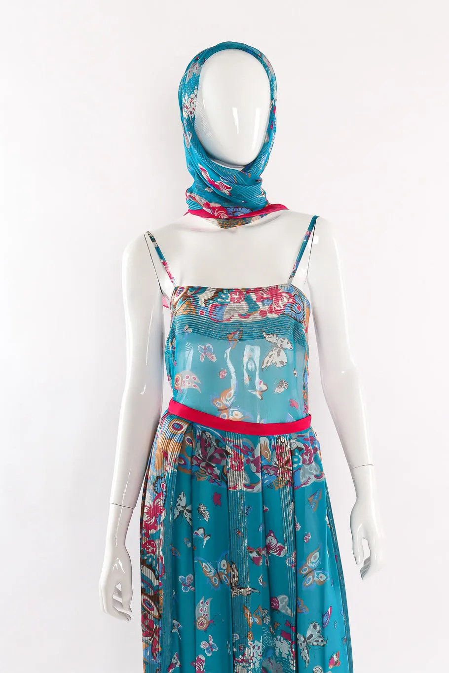 Butterfly Silk Three Piece Set