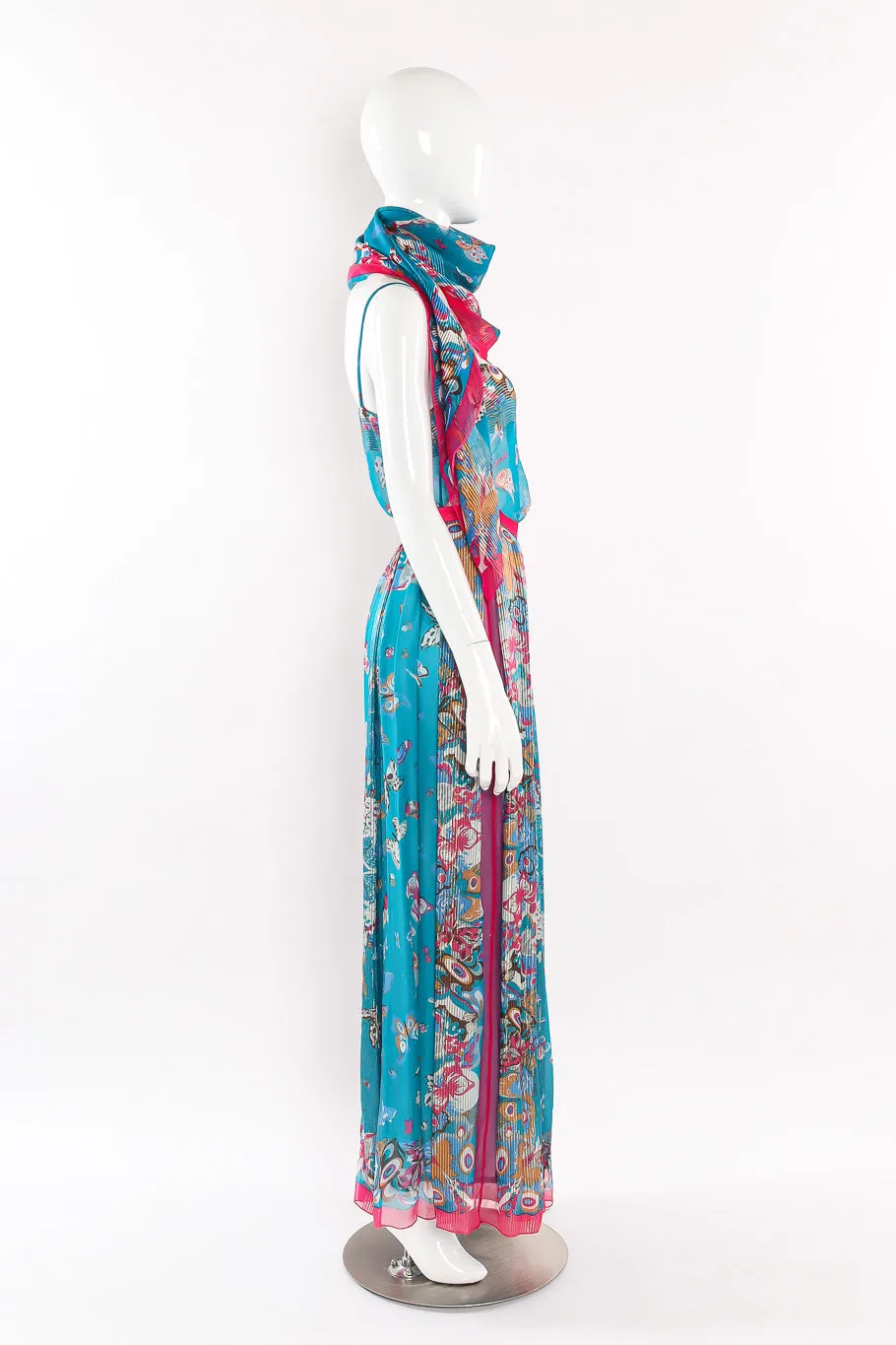 Butterfly Silk Three Piece Set