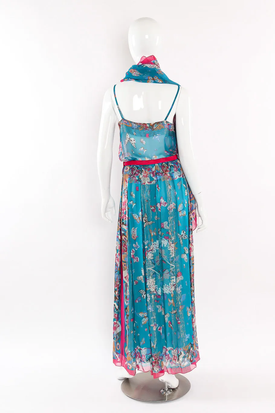 Butterfly Silk Three Piece Set