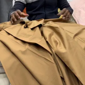 Buy Coffee Pure Cotton Poplin Fabric