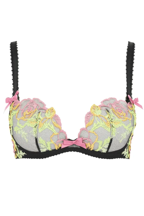 Callypso Bra - Black/Neon