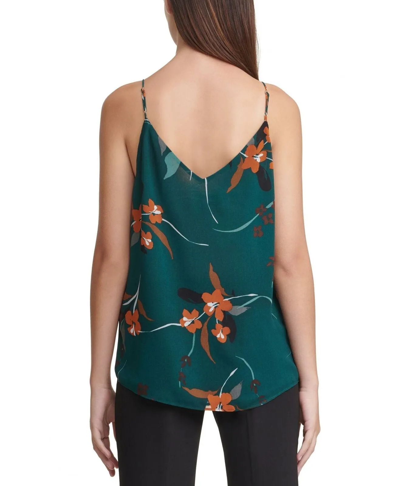 Calvin Klein Women's Floral V-Neck Camisole Top