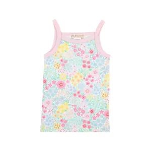 Caroline Camisole - Merry Little Meadow with Palm Beach Pink