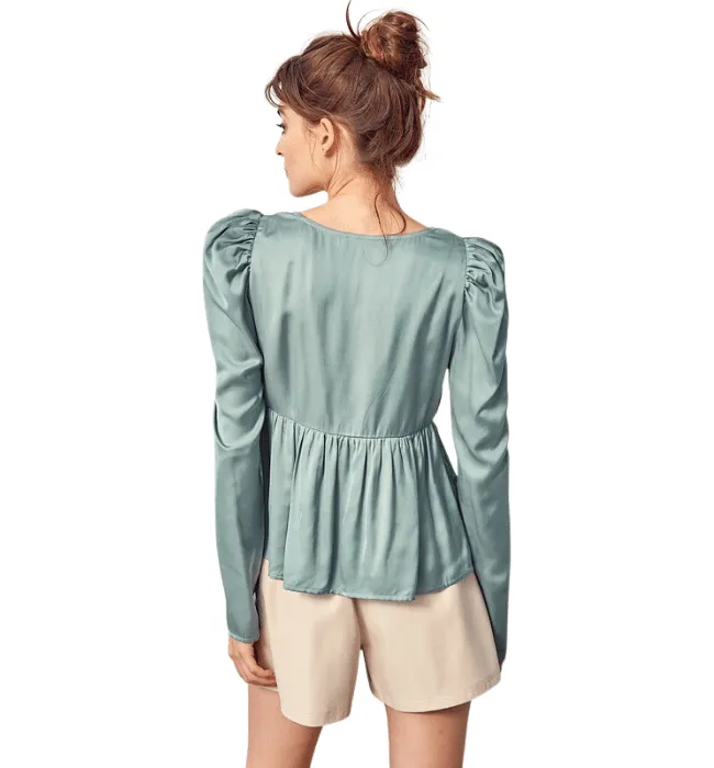 Catarina Satin Blouse