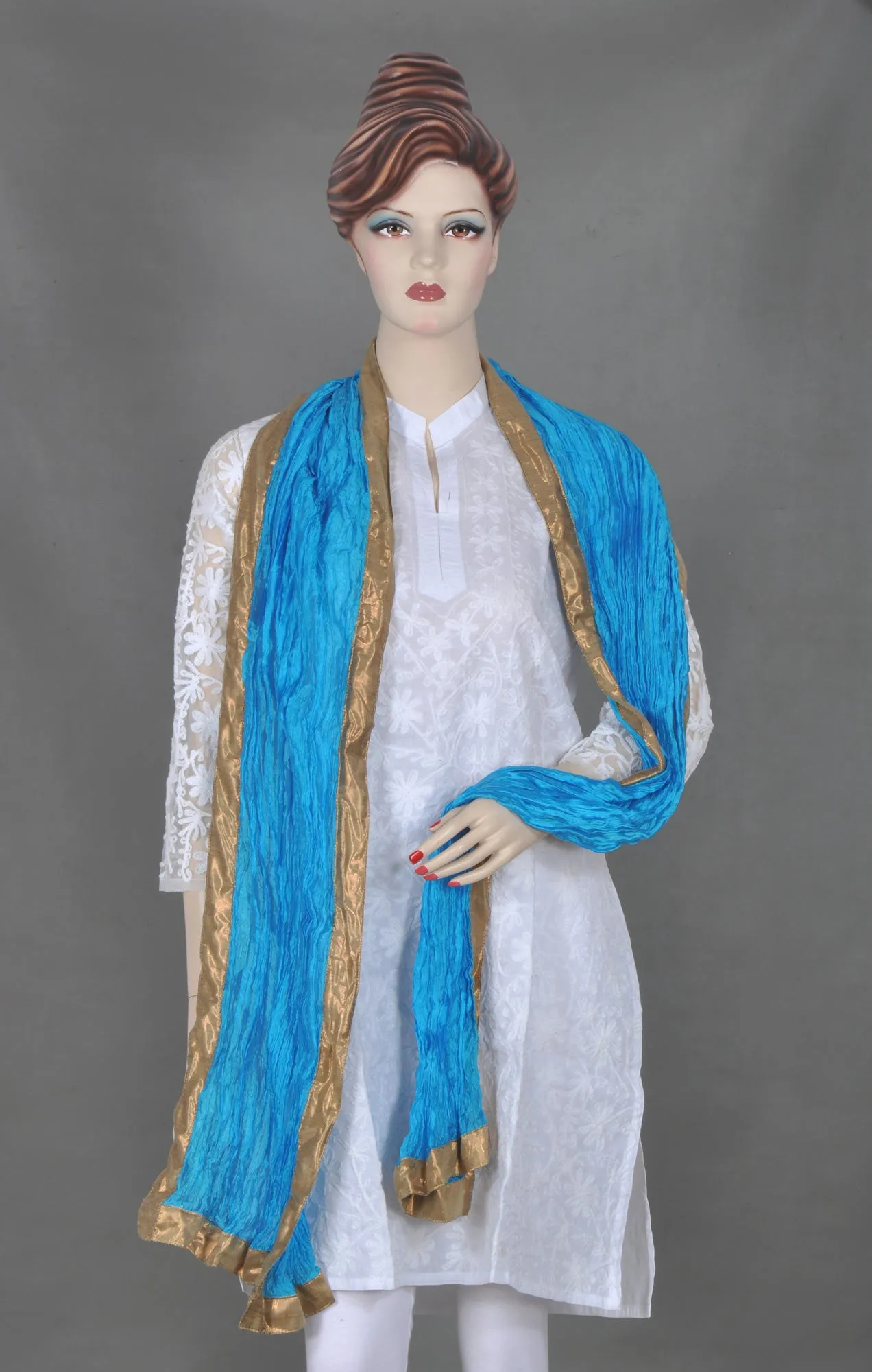 Cerulean Blue Stole