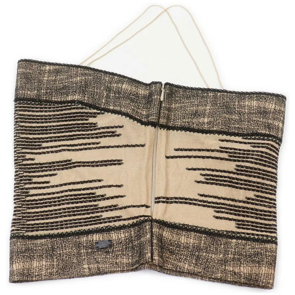 Chanel  Medium P21211W03148 Beige Camisole Tank Top Blouse Shirt 862231