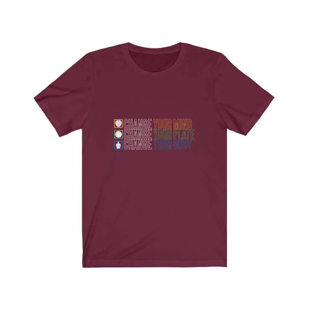 Change Jersey Short Sleeve Tee T-shirt