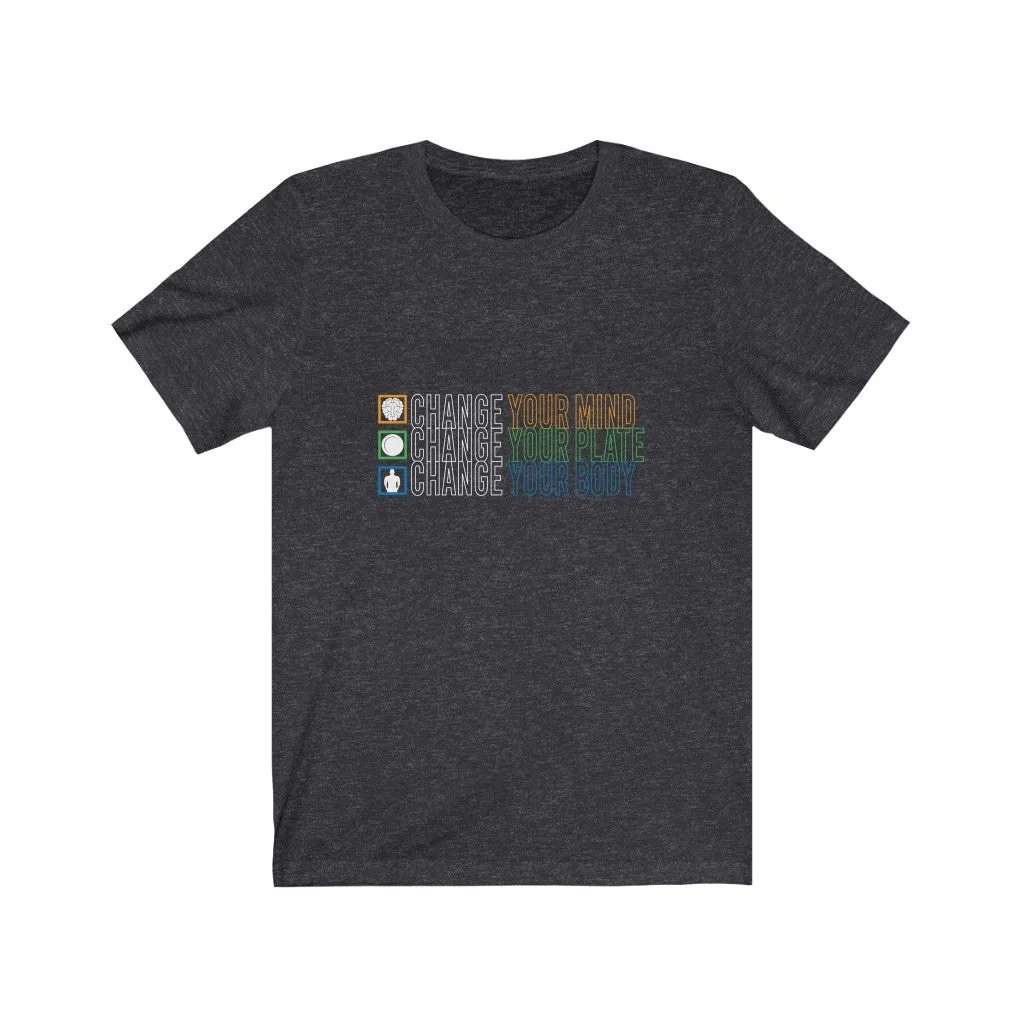 Change Jersey Short Sleeve Tee T-shirt