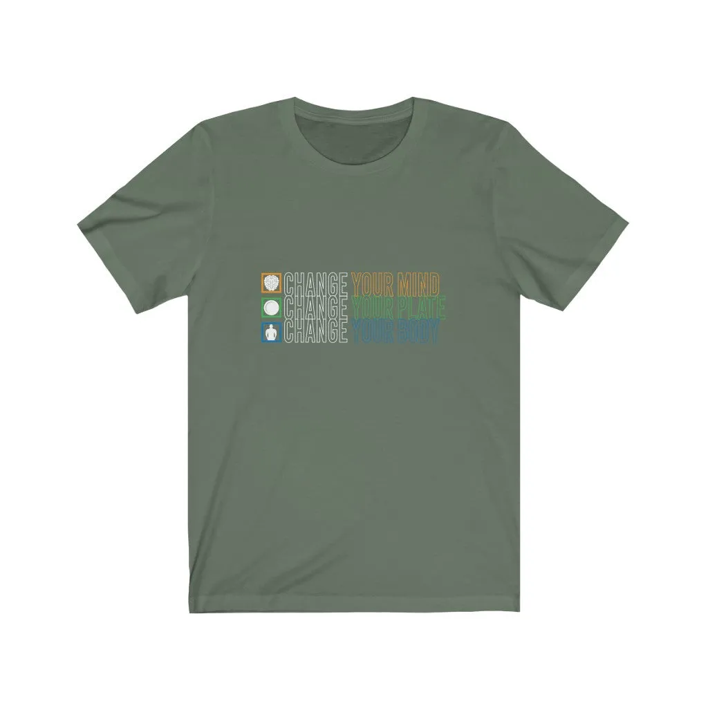 Change Jersey Short Sleeve Tee T-shirt