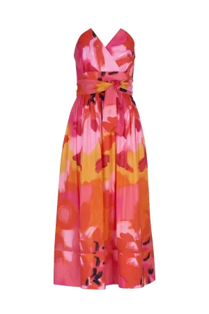 Charro Dress in Anturio Print