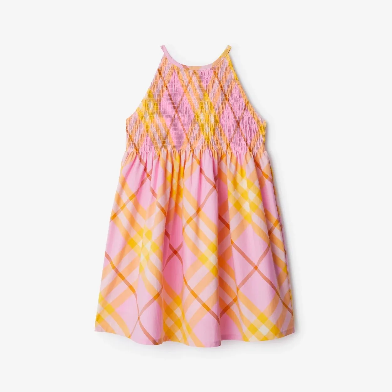 Check Cotton Dress