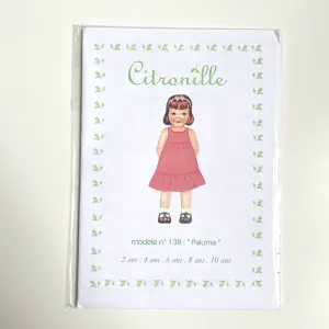 Citronille Patterns : Paloma Child's Dress