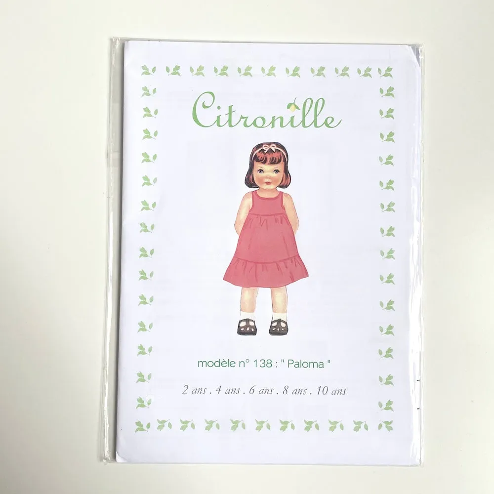Citronille Patterns : Paloma Child's Dress