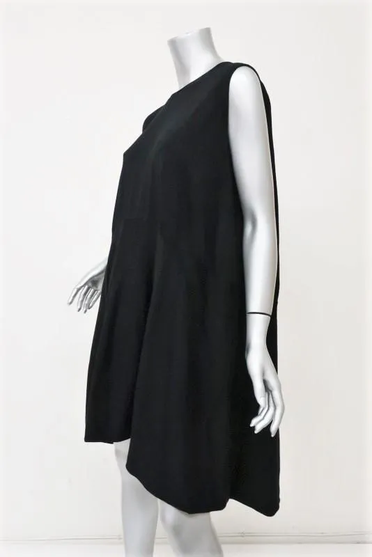 Co Oversize Sleeveless Dress Black Cotton Size Extra Small/Small NEW