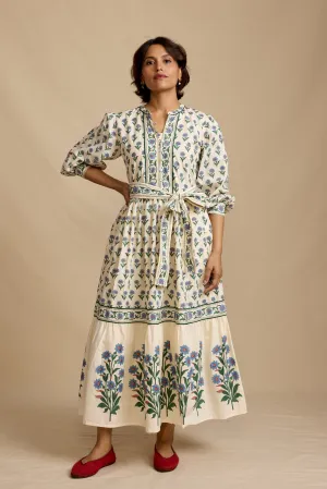 Como Dress in Kashmir Flower