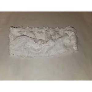 Cosabella Anyway Flirtie Floral embroidery Lace Bandeau Bra Size Small