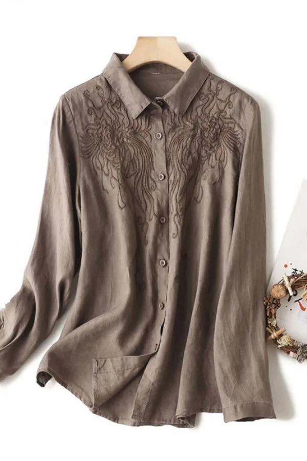 Cotton Embroidery Blouse
