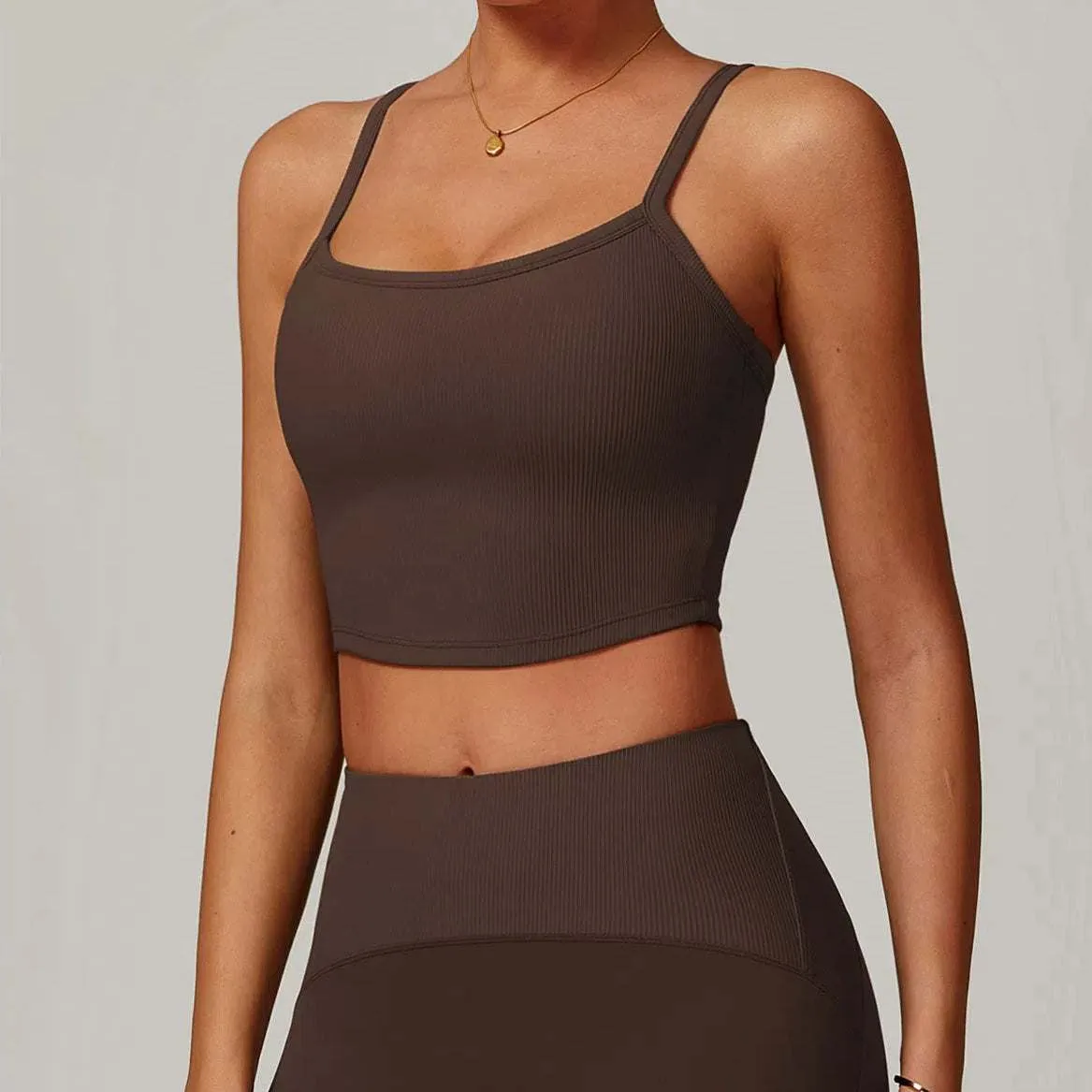 Crop Workout Tank Tops Camisole