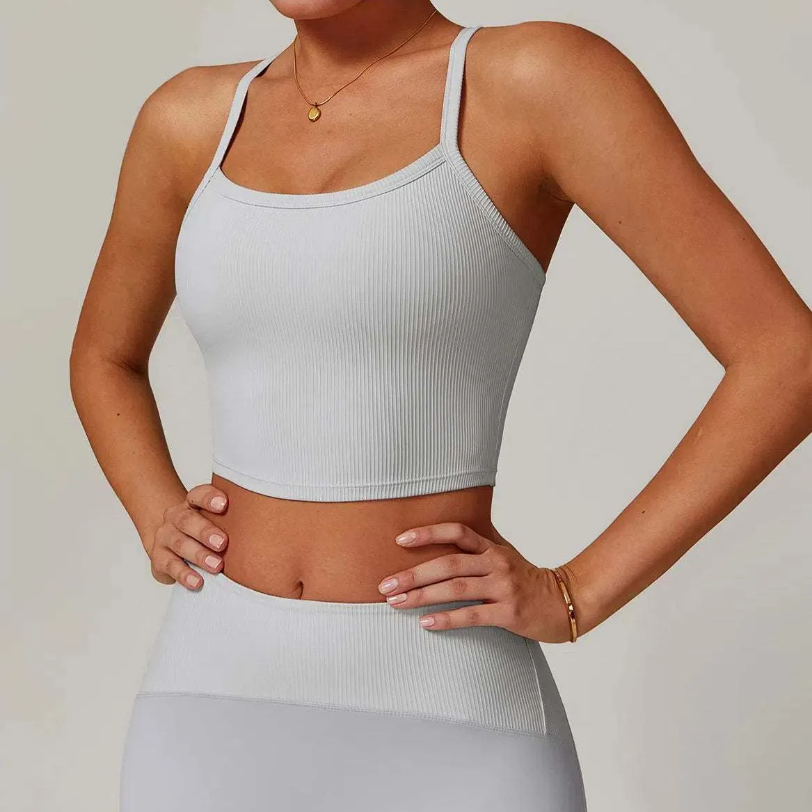 Crop Workout Tank Tops Camisole
