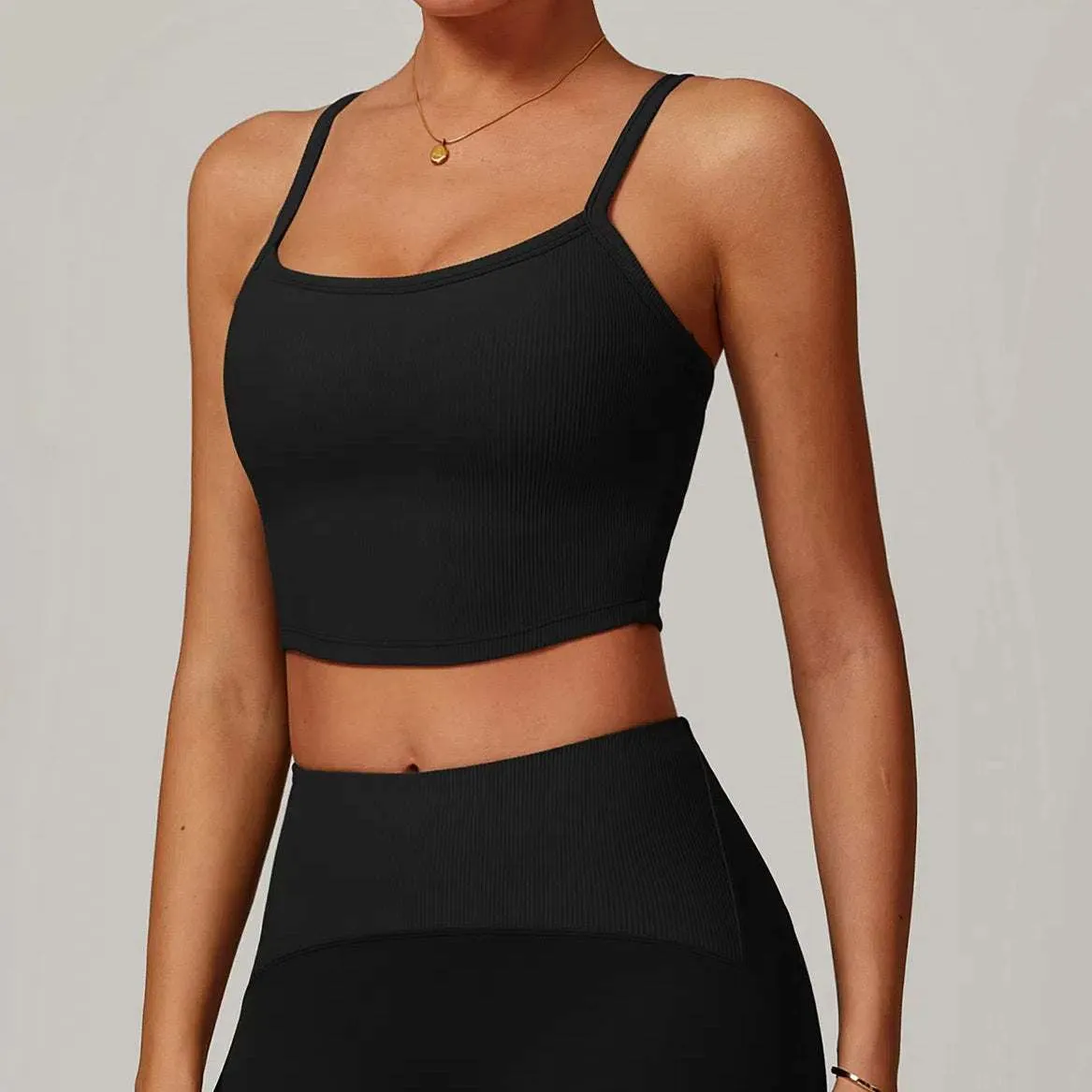 Crop Workout Tank Tops Camisole
