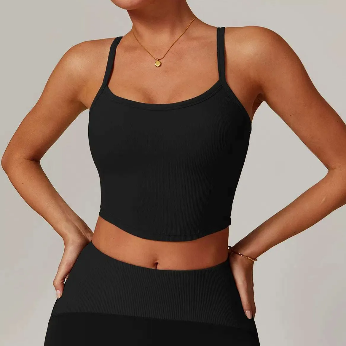 Crop Workout Tank Tops Camisole