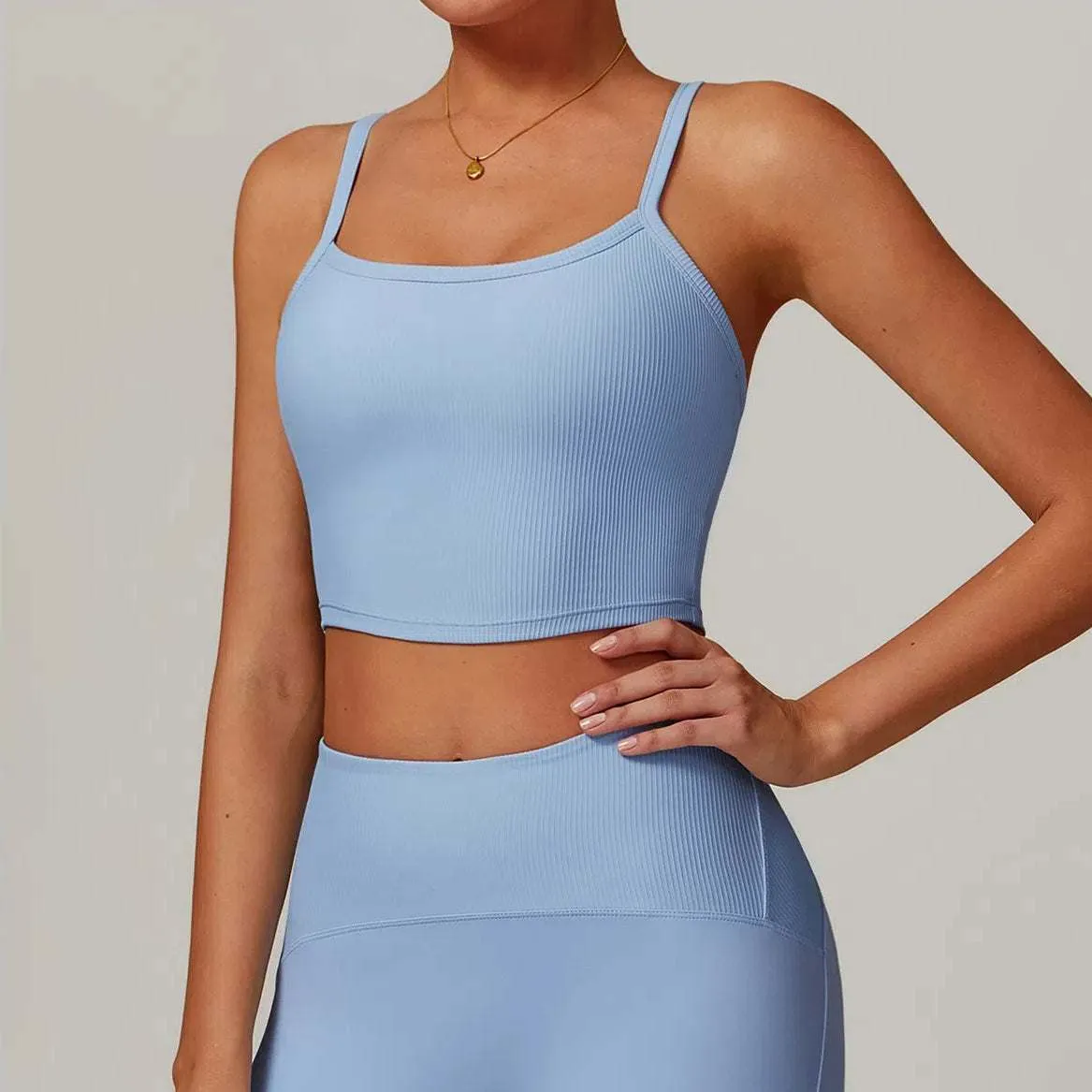 Crop Workout Tank Tops Camisole
