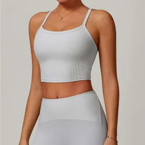 Crop Workout Tank Tops Camisole