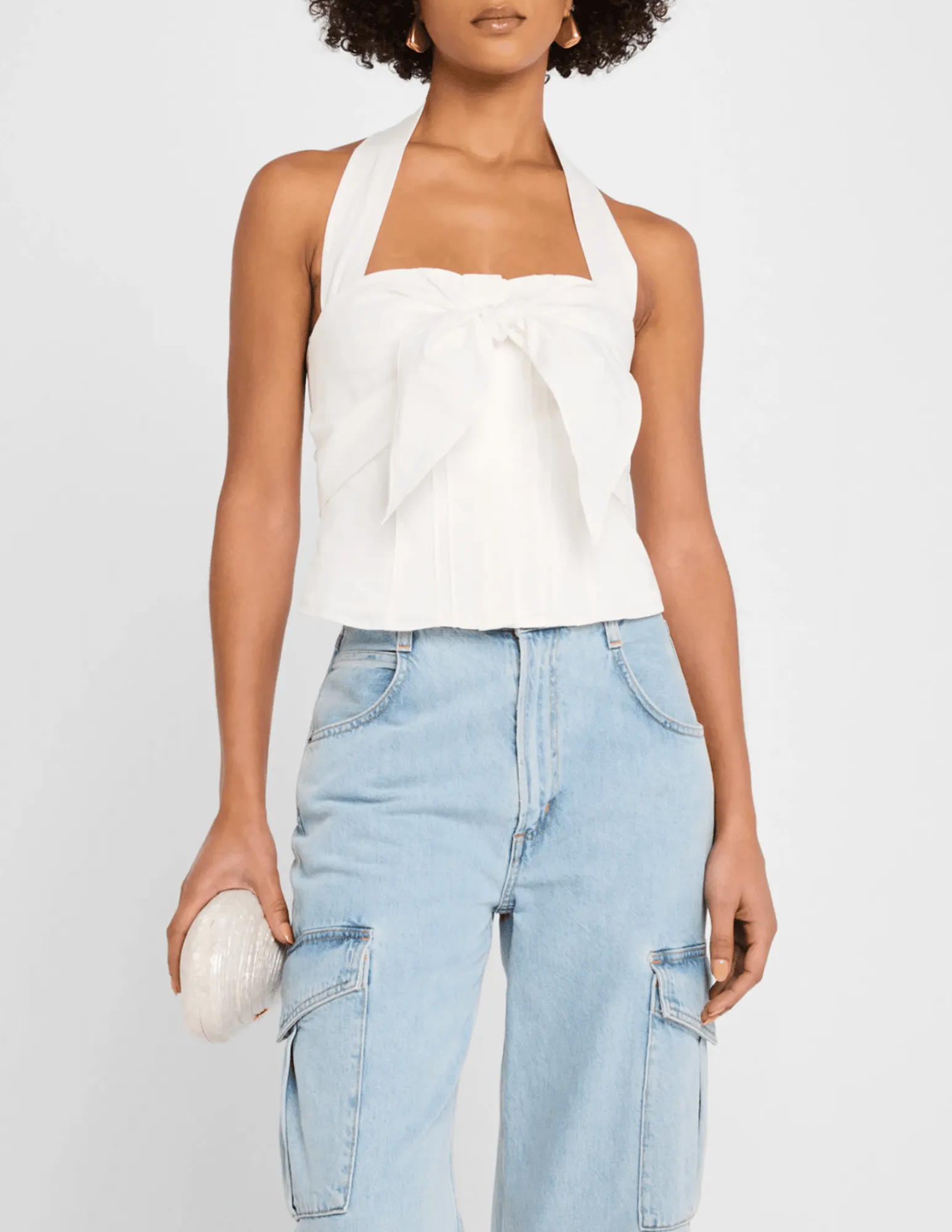 Cult Gaia Liliana Halter Top
