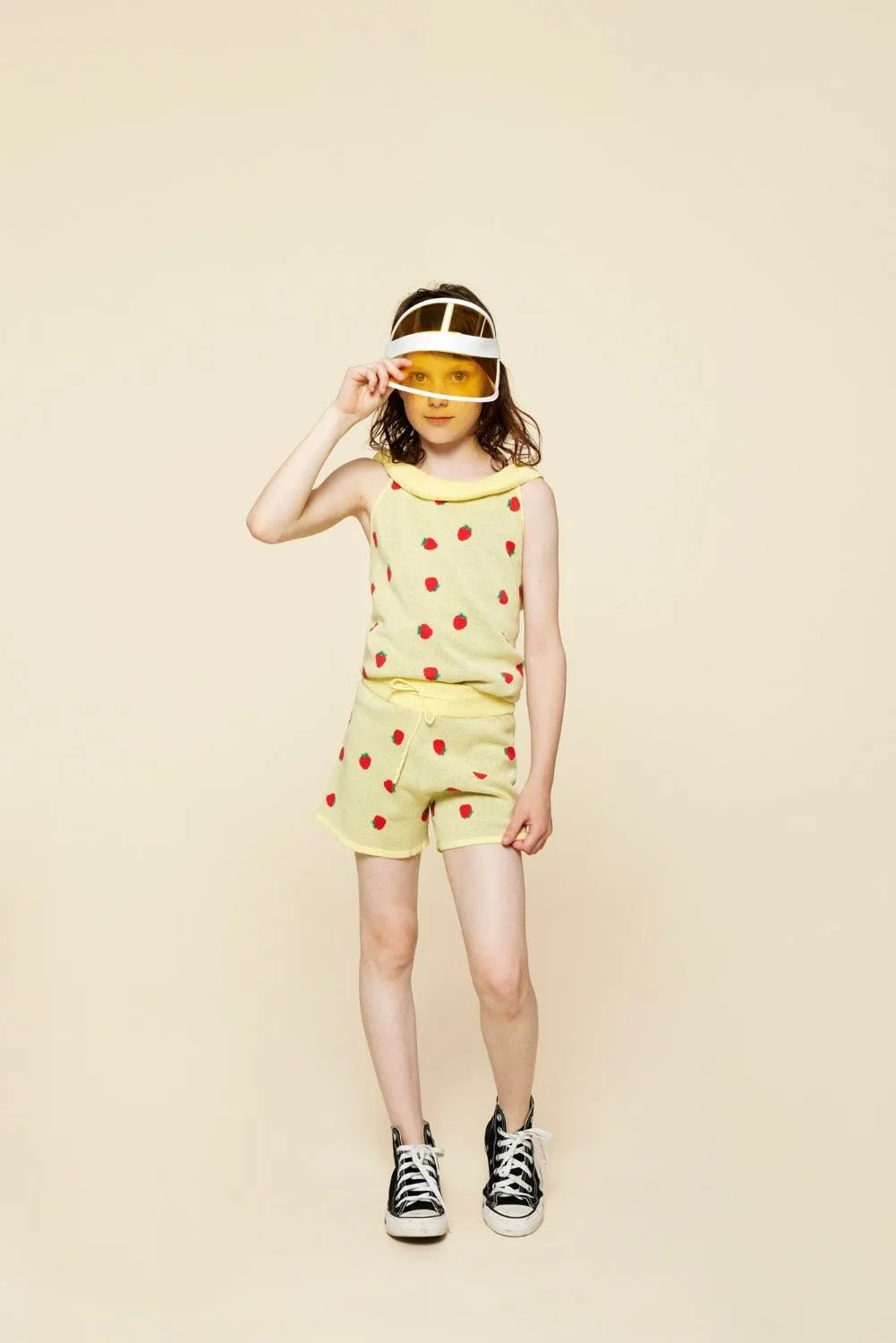 Daisy Top in Strawberry Artwork by A Monday in Copenhagen