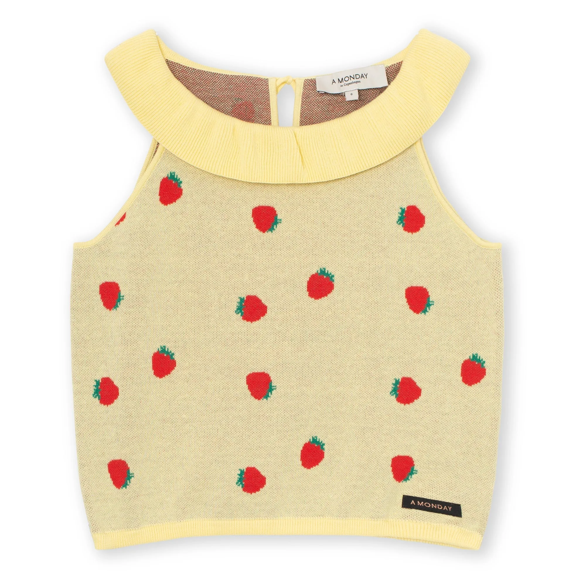 Daisy Top in Strawberry Artwork by A Monday in Copenhagen
