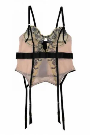 Dakota Snake Basque with Cut Out Front -