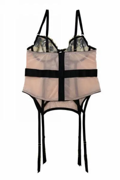 Dakota Snake Basque with Cut Out Front -