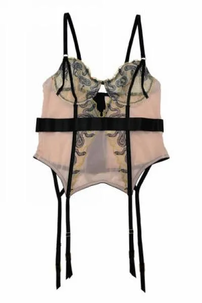 Dakota Snake Basque with Cut Out Front -