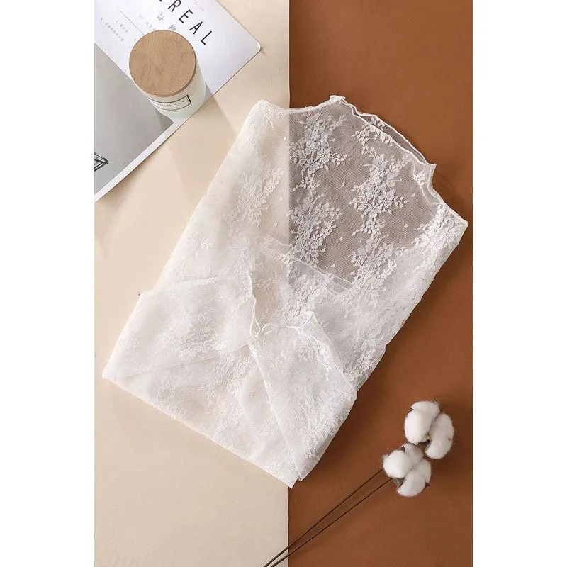 Danielle Sheer Lace Top