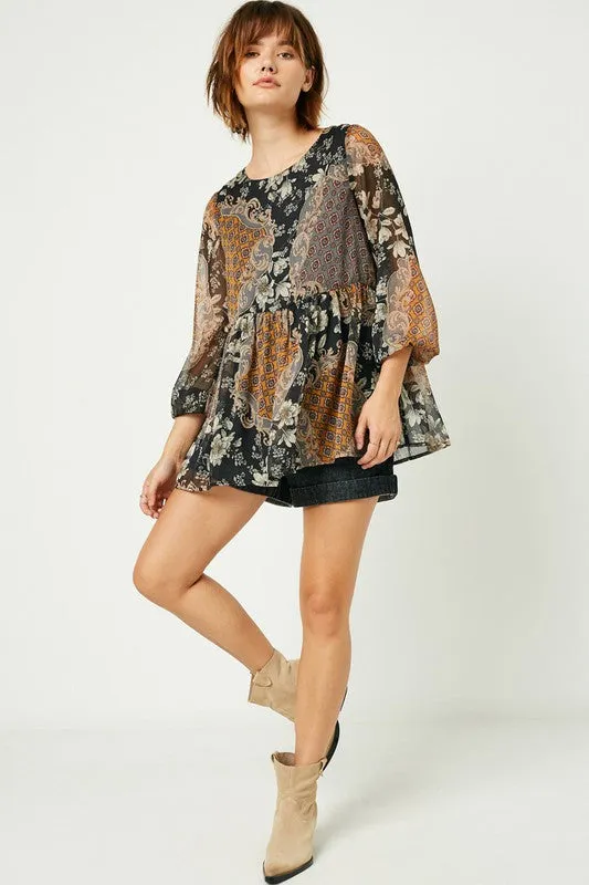 Darby Boho Top