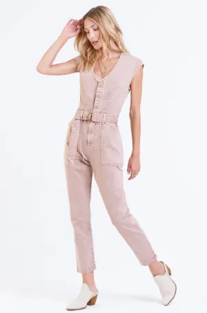 Dear John | Nicole Denim Jumpsuit {Rose Dust}