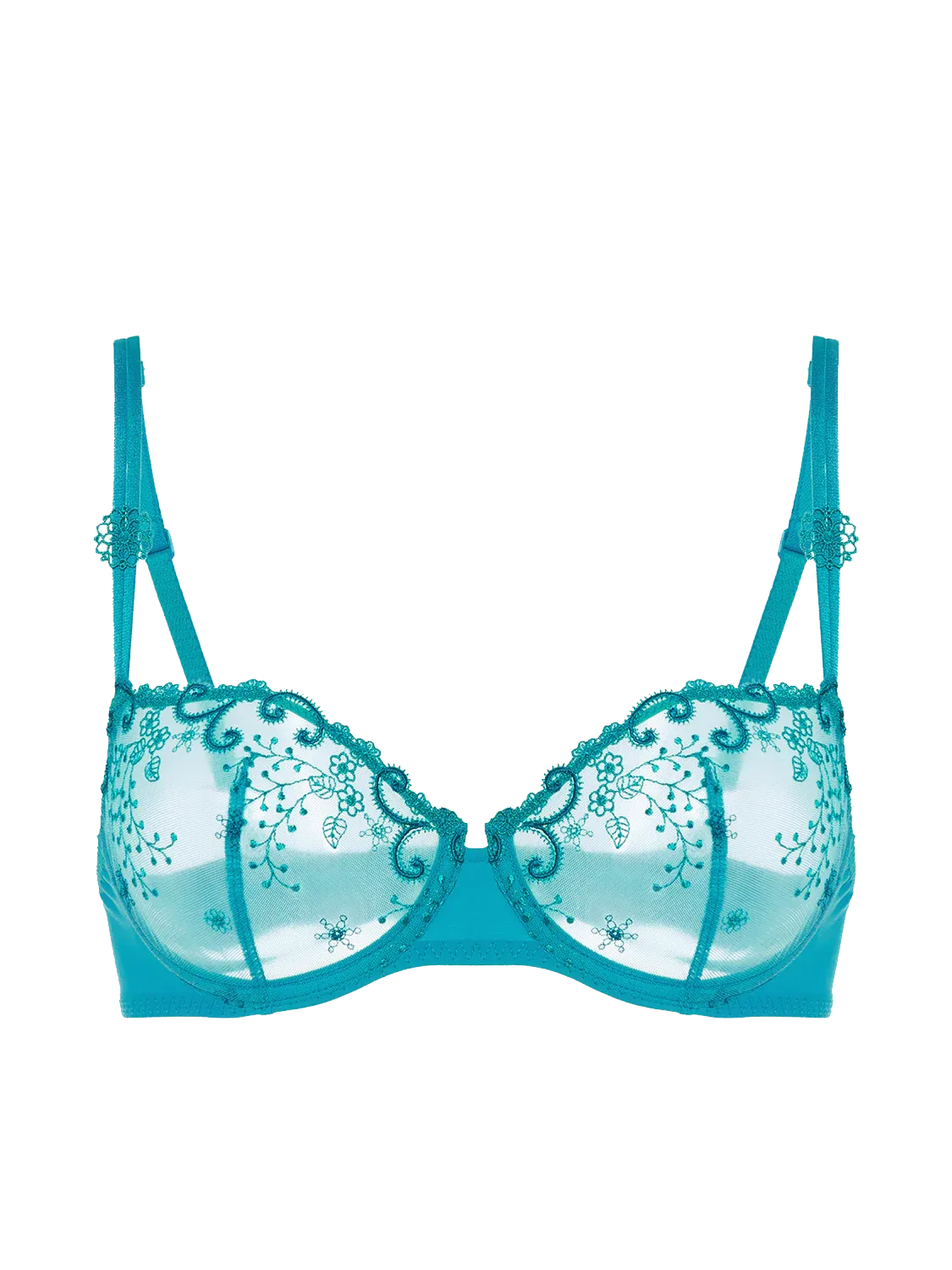 Delice Half Cup Bra In Bllue Atoll - Simone Perele
