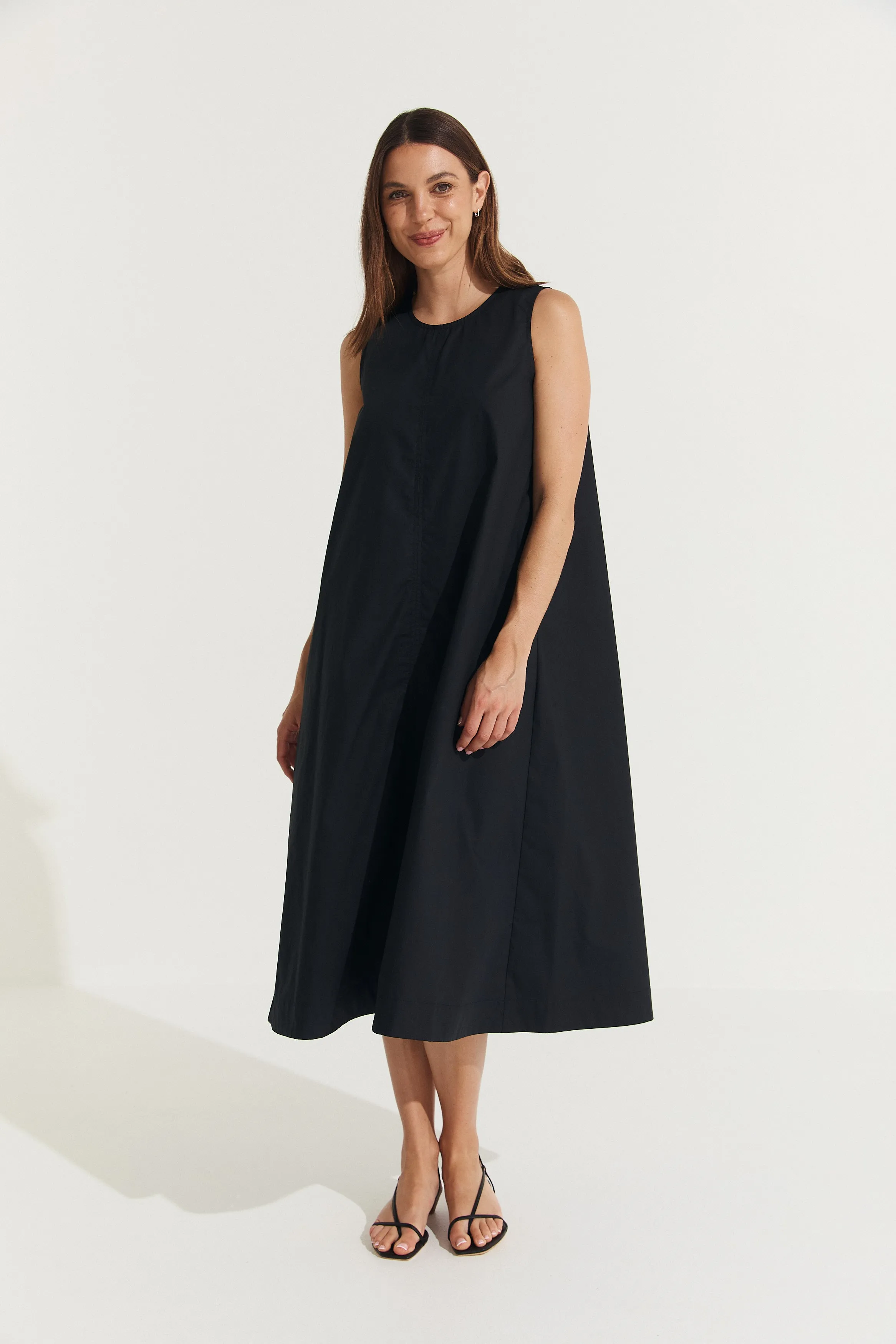 Delphine Cotton Shift Dress