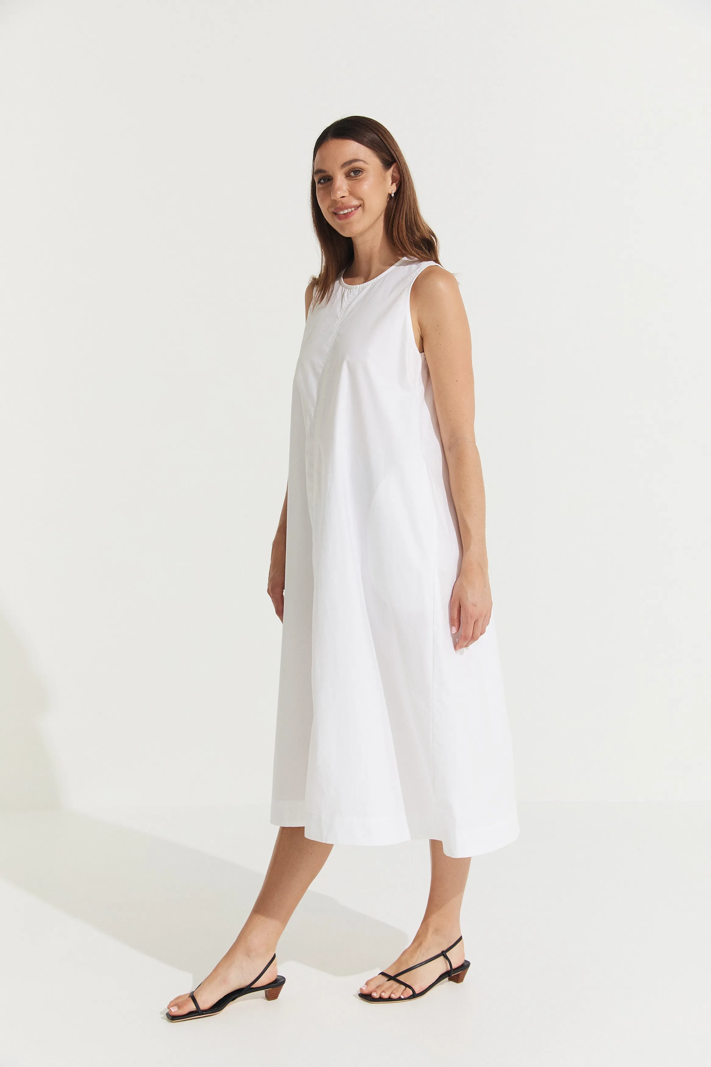 Delphine Cotton Shift Dress