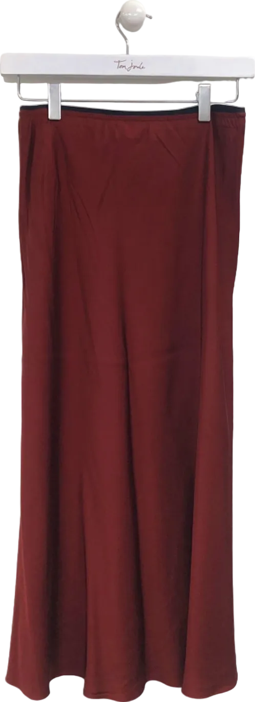 Diane Von Furstenberg Red Camisole and Skirt Set UK S