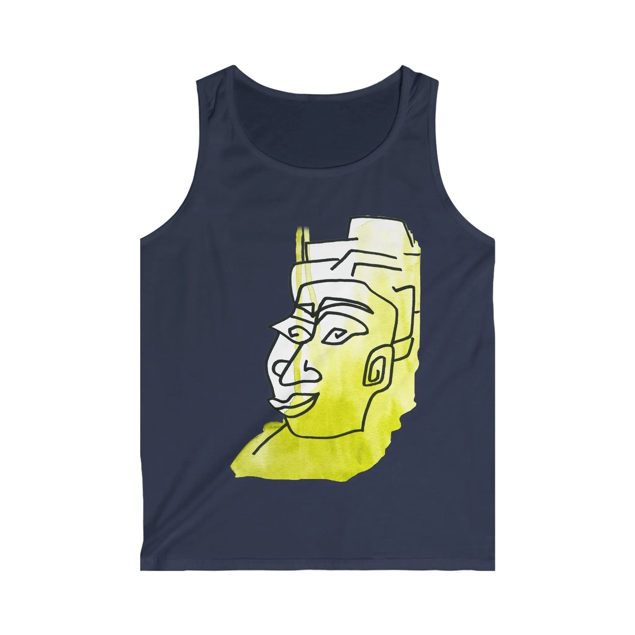 Discipline - Men's Soft-Style Tank Top: Sleek Fit, Ultimate Comfort