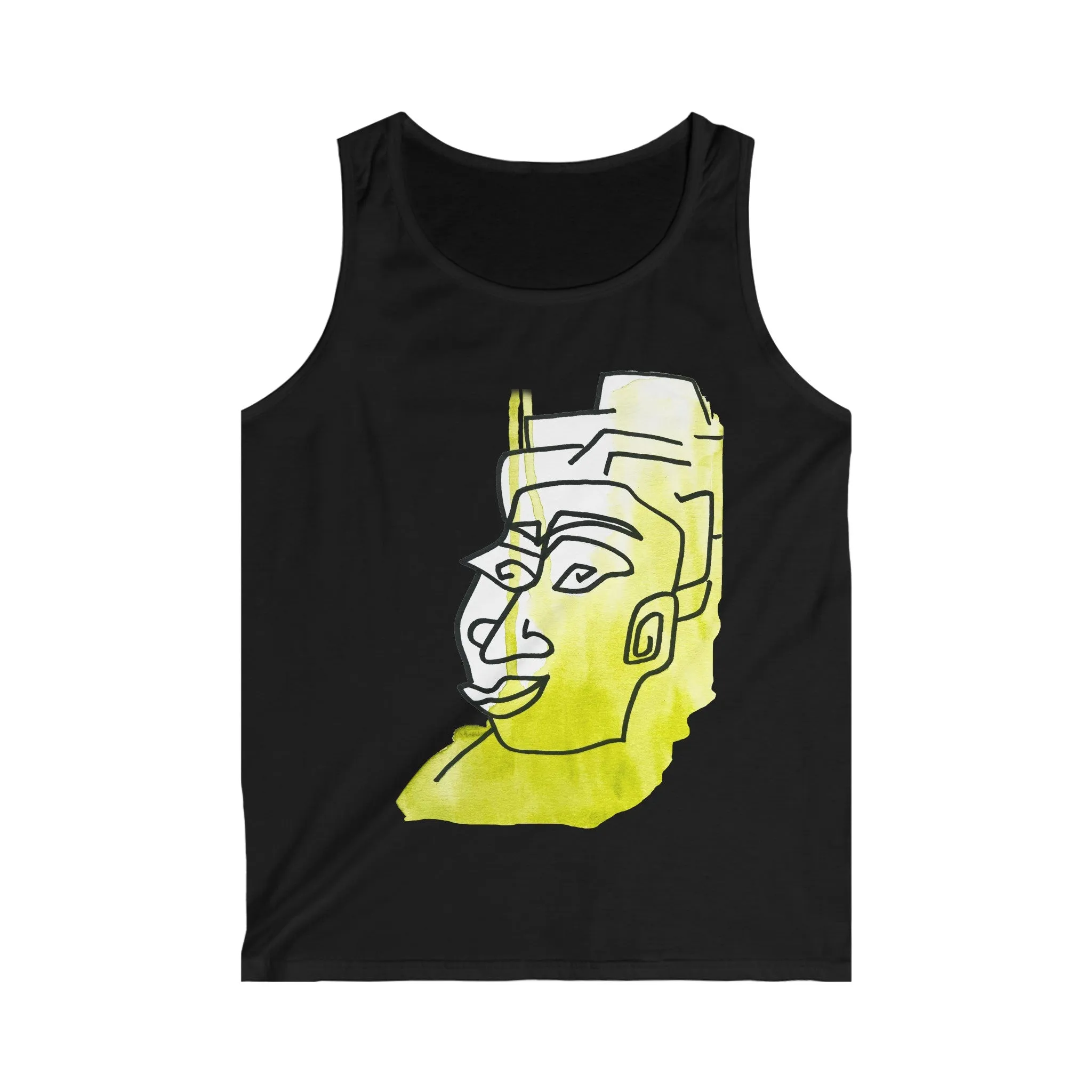 Discipline - Men's Soft-Style Tank Top: Sleek Fit, Ultimate Comfort