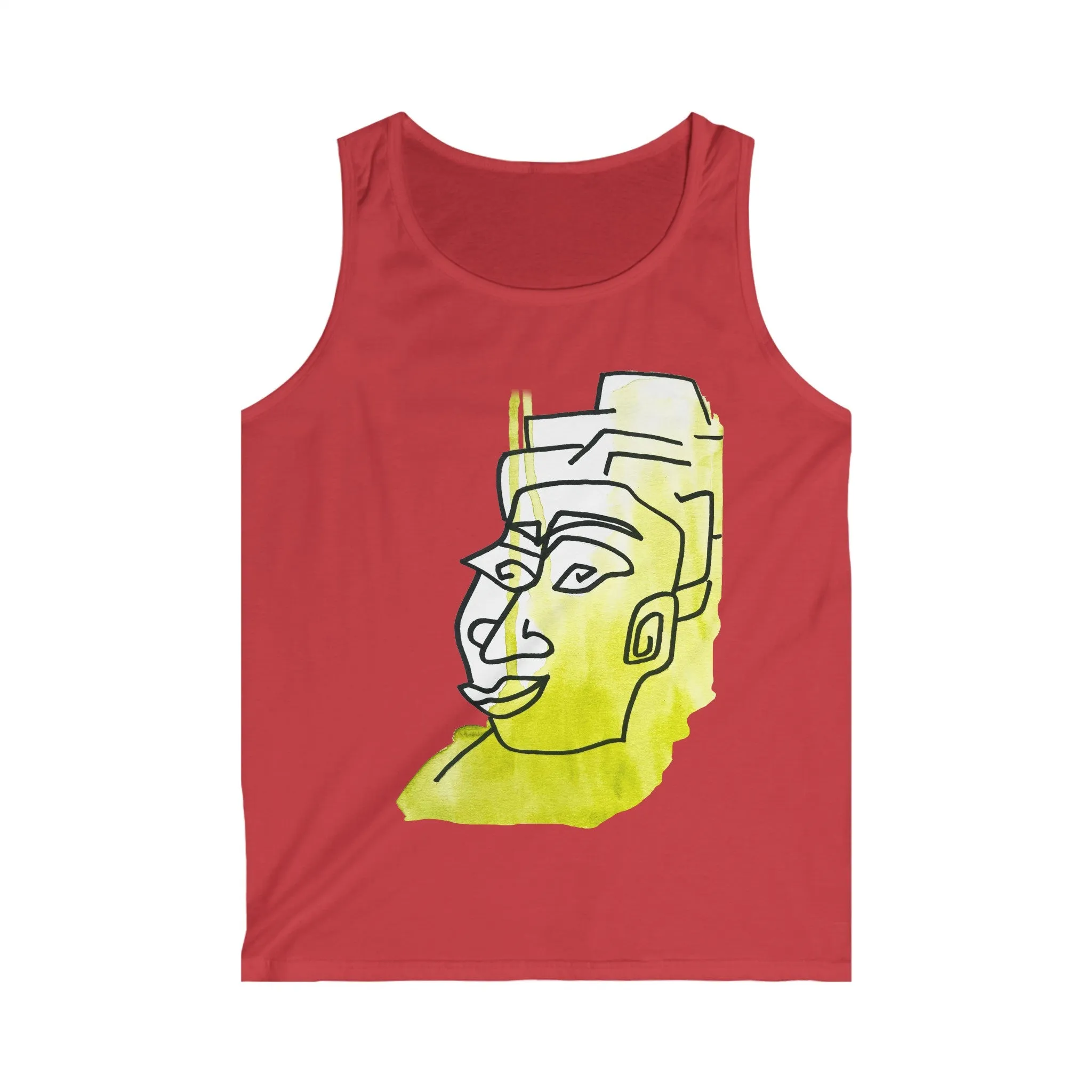 Discipline - Men's Soft-Style Tank Top: Sleek Fit, Ultimate Comfort