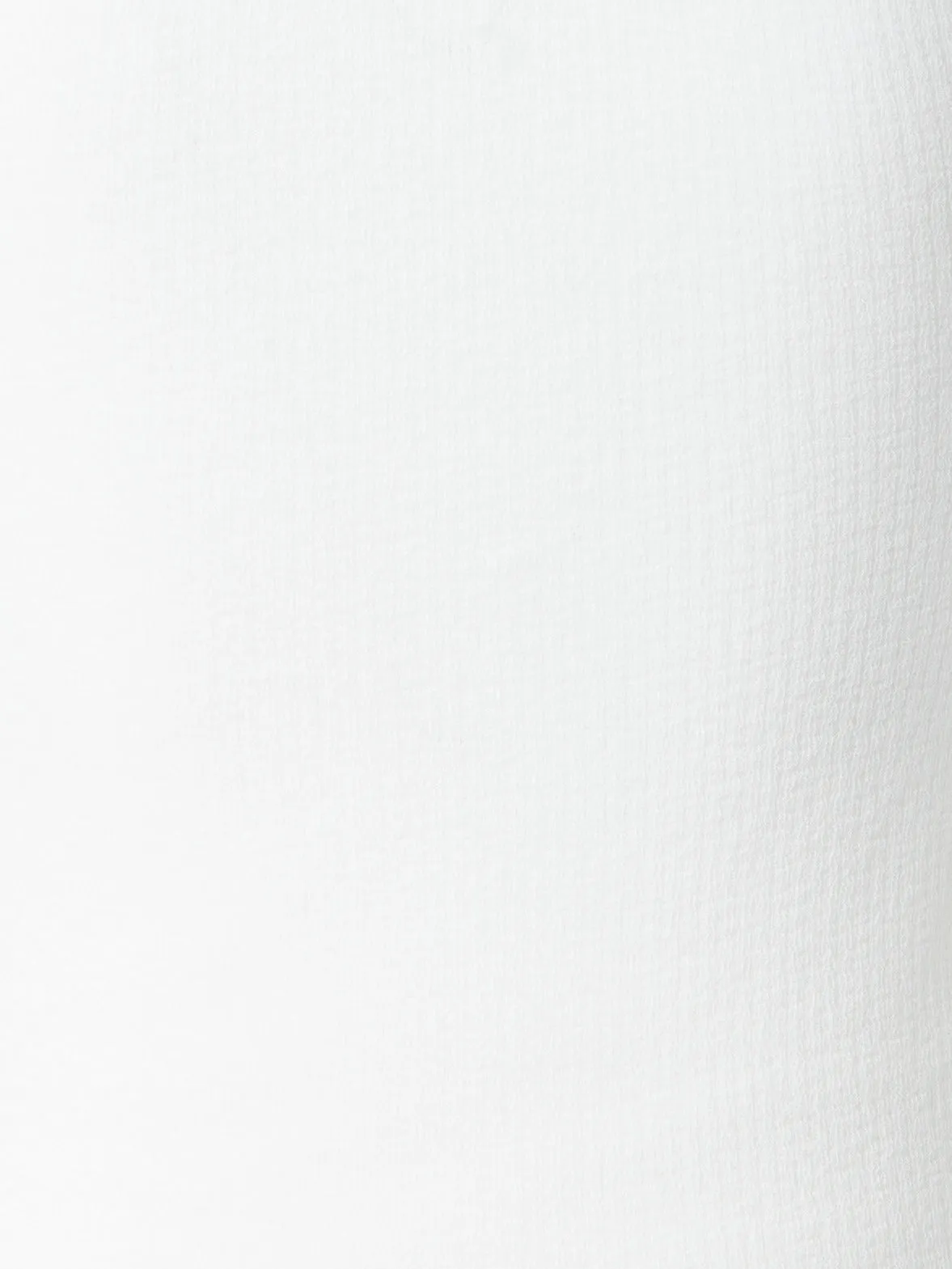 Double Layered Knit Top in Sheer Cotton