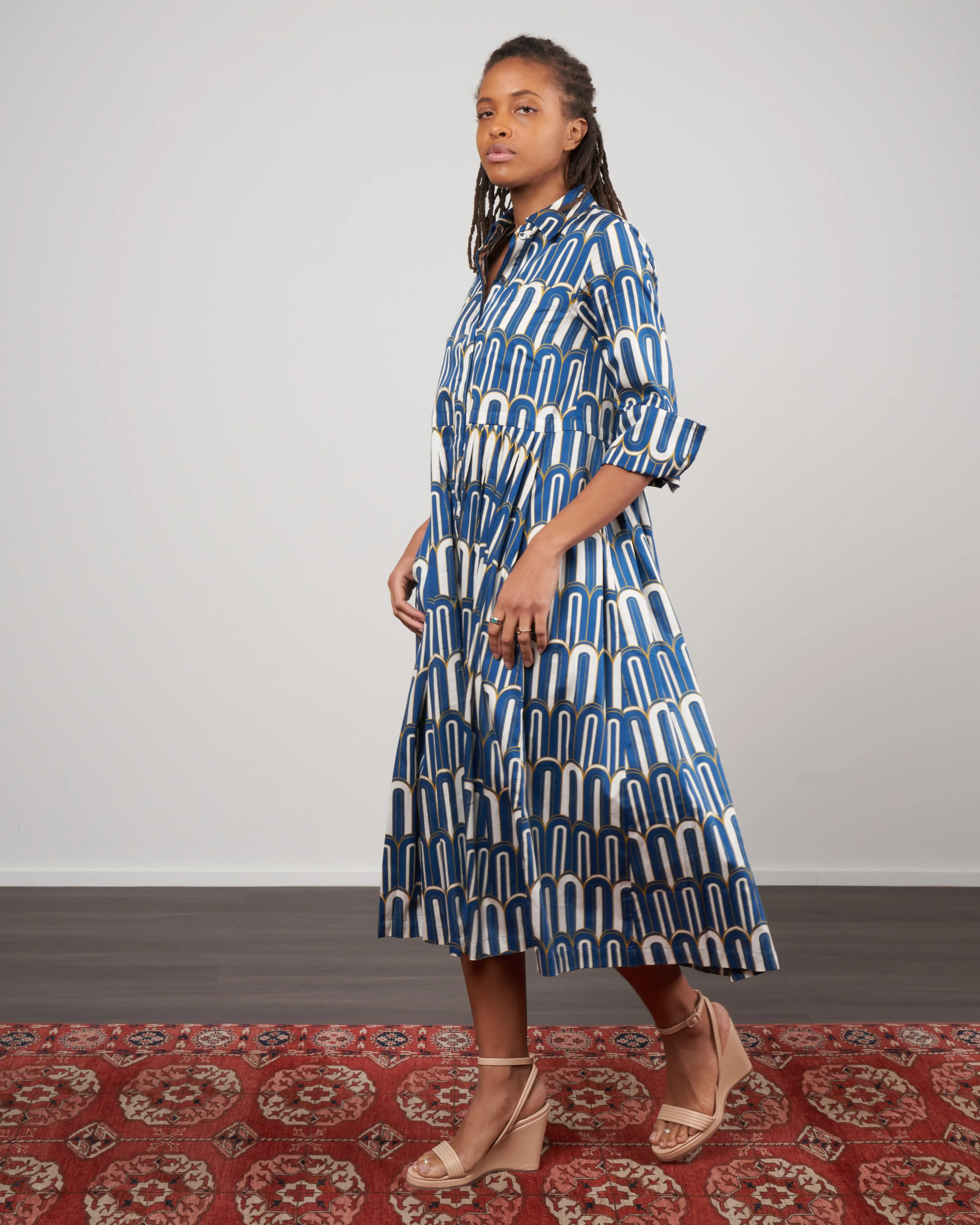 dress - cerulean
