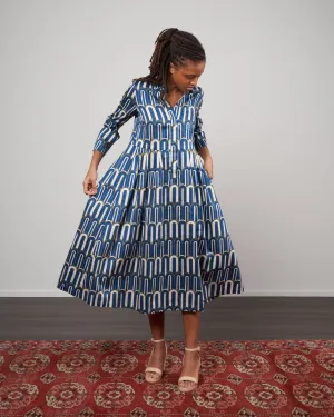 dress - cerulean
