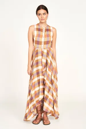 Dublin Dress in Desert Plaid